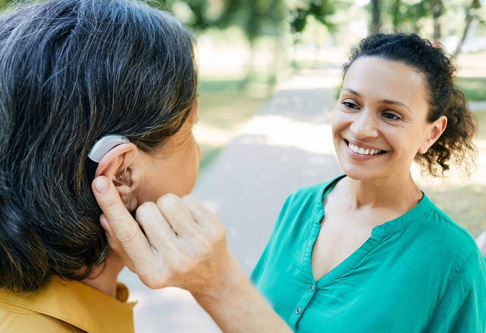 Park walk adaptation hearing AIDS