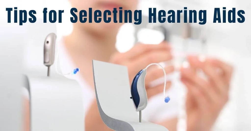 Show two types of hearing AIDS