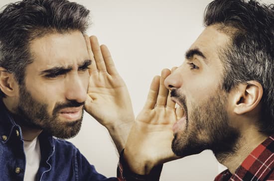 The shout was inaudible