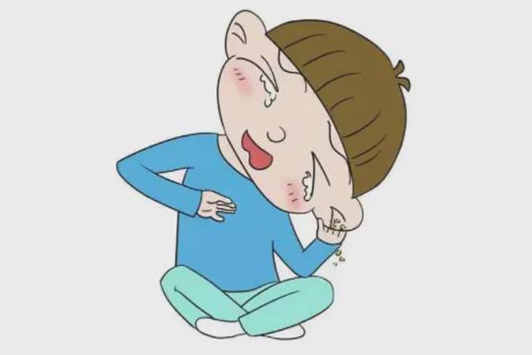 Water got into the child's ear.