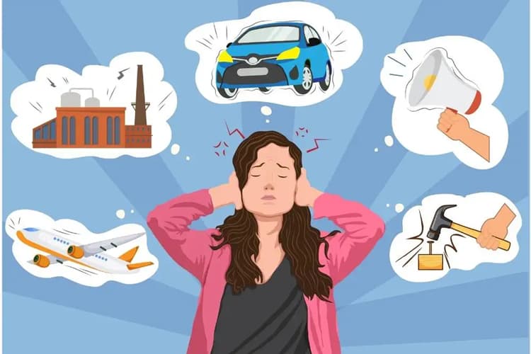 People exposed to noise for long periods